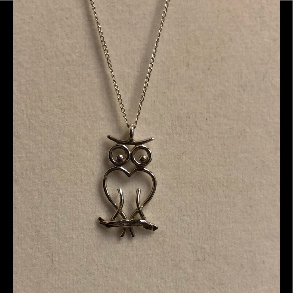 Vintage Owl Necklace